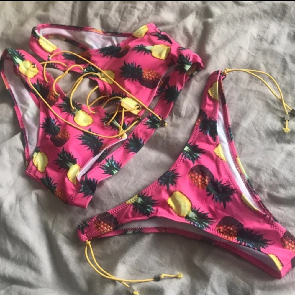 Pineapple bikini
